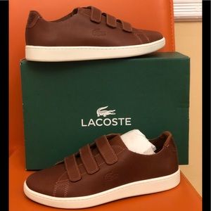 🔥HOST PICK!!!🔥LACOSTE leather sneakers. Carnaby strap.